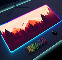 Load image into Gallery viewer, Luminous LED Lighting Mouse Pad
