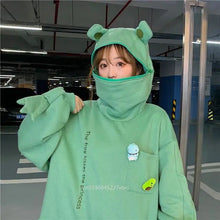 Load image into Gallery viewer, Unisex Frog Zipper Hoodie
