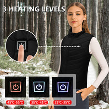 Load image into Gallery viewer, Men USB Infrared 9 Heating Areas Vest Jacket Men Winter Electric Heated Vest Waistcoat For Sports Hiking Oversized 3XL
