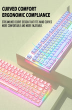 Load image into Gallery viewer, Mechanical Keyboard PBT OEM Key Caps Jelly RGB ZIFRIEDN 130 Keys Pudding Keycaps for Full Size 60% 100% Keycup Pink Blue Color
