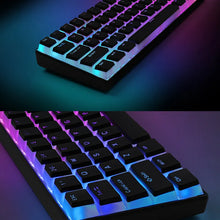 Load image into Gallery viewer, Mechanical Keyboard PBT OEM Key Caps Jelly RGB ZIFRIEDN 130 Keys Pudding Keycaps for Full Size 60% 100% Keycup Pink Blue Color
