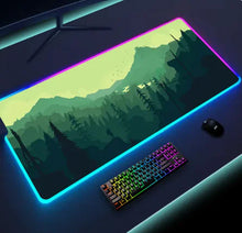 Load image into Gallery viewer, Luminous LED Lighting Mouse Pad
