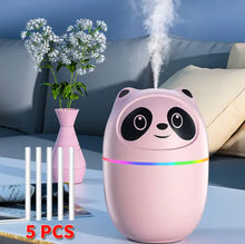 Load image into Gallery viewer, Cute Panda and Cat Humidifier 250ml
