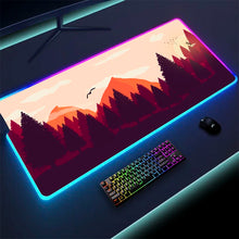 Load image into Gallery viewer, Luminous LED Lighting Mouse Pad
