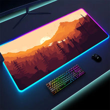 Load image into Gallery viewer, Luminous LED Lighting Mouse Pad
