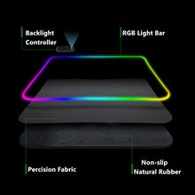 Load image into Gallery viewer, Luminous LED Lighting Mouse Pad
