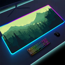 Load image into Gallery viewer, Luminous LED Lighting Mouse Pad
