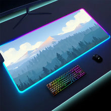 Load image into Gallery viewer, Luminous LED Lighting Mouse Pad
