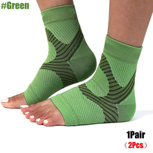 Load image into Gallery viewer, Ankle Leg Foot Supports Heel Brace Compression Foot Sleeves Toeless Socks - Gamer Geer
