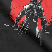 Load image into Gallery viewer, One-Armed Wolf Red Sun Sekiro Shadows Die Twice T-Shirt - Gamer Geer
