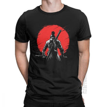 Load image into Gallery viewer, One-Armed Wolf Red Sun Sekiro Shadows Die Twice T-Shirt - Gamer Geer
