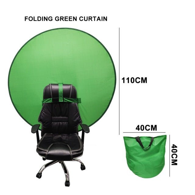 Portable Green Screen Backdrop Cloth - Gamer Geer